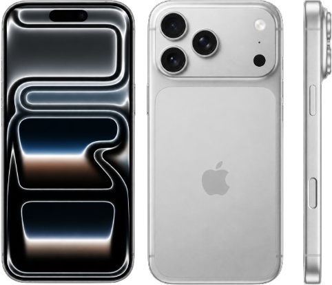 Apple iPhone 17 Pro in silver