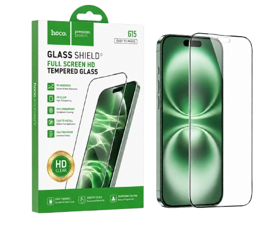 Hoco G15 Full Screen HD Tempered Glass Screen Protector